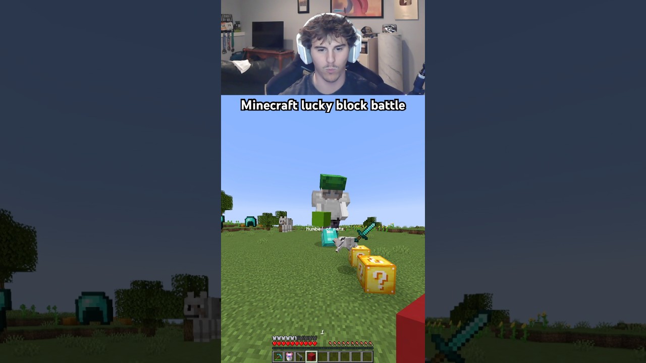 @weeetch Битва лаки-блоков в Minecraft