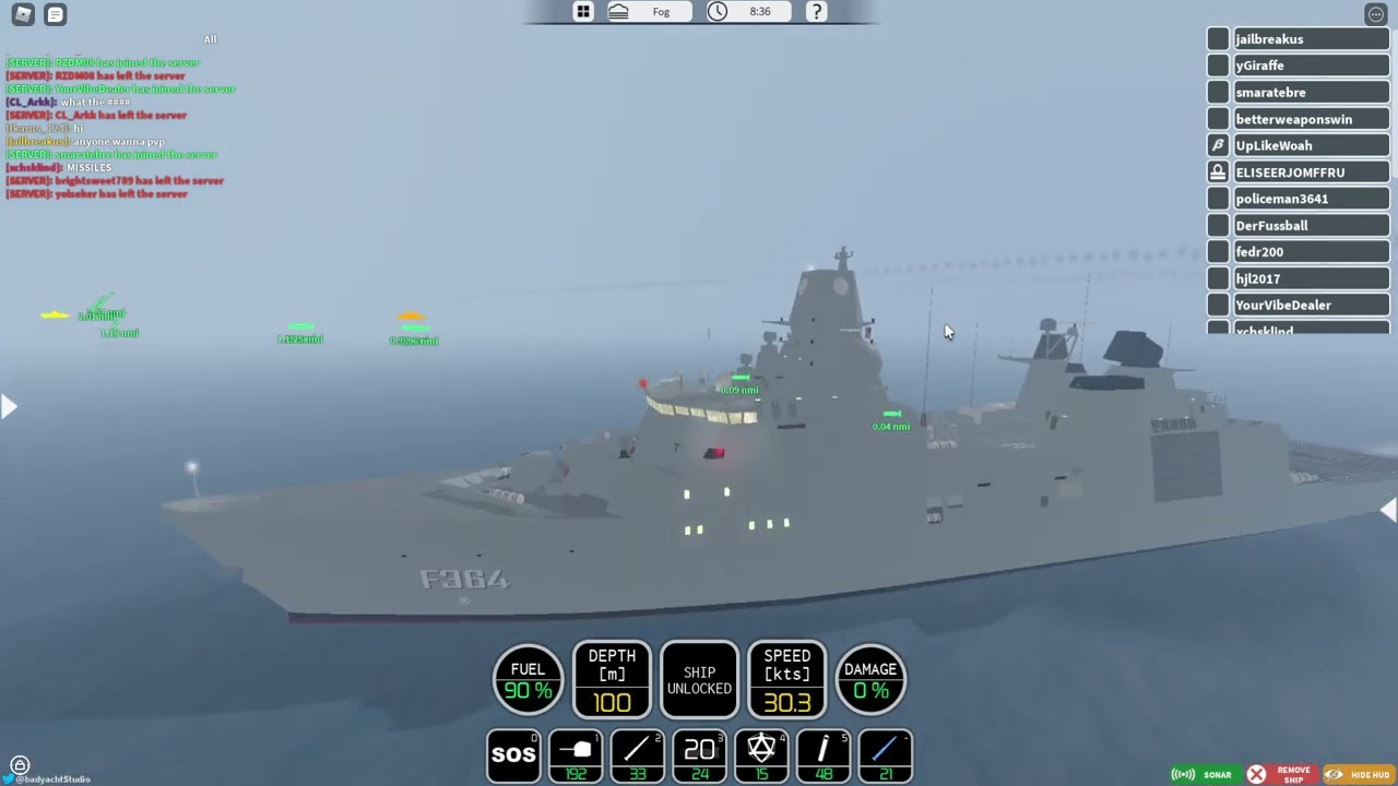 Spamming missiles with Iver Huitfeldt Class Frigate (DSS 3)
