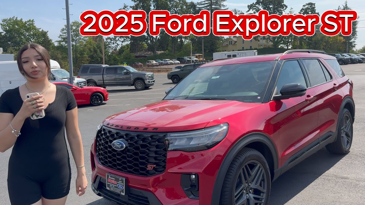 🔥 Ford Explorer ST 2025 года — чистая мощность и премиальный дизайн!