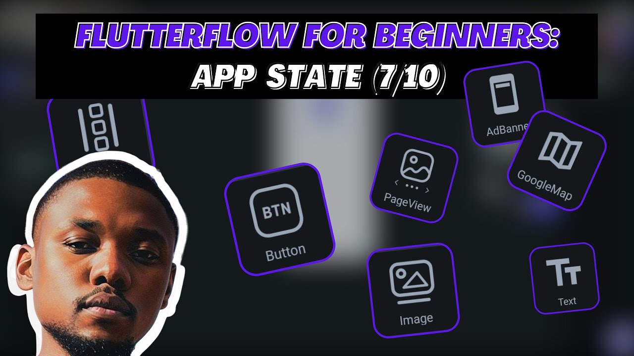FlutterFlow For Beginners: App State (7/10) | CUSTOM NAVBAR
