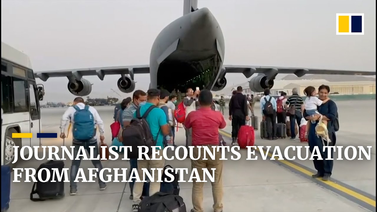 Journalist recounts evacuation from Kabul after Taliban takeover of Afghanistan
