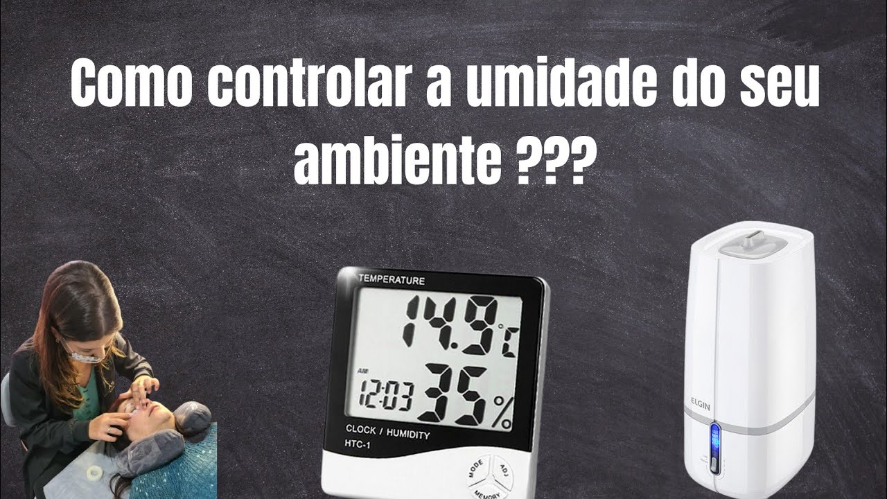 COMO CONTROLAR A UMIDADE DO SEU AMBIENTE ?? #extensãodecilios #lashdesigner