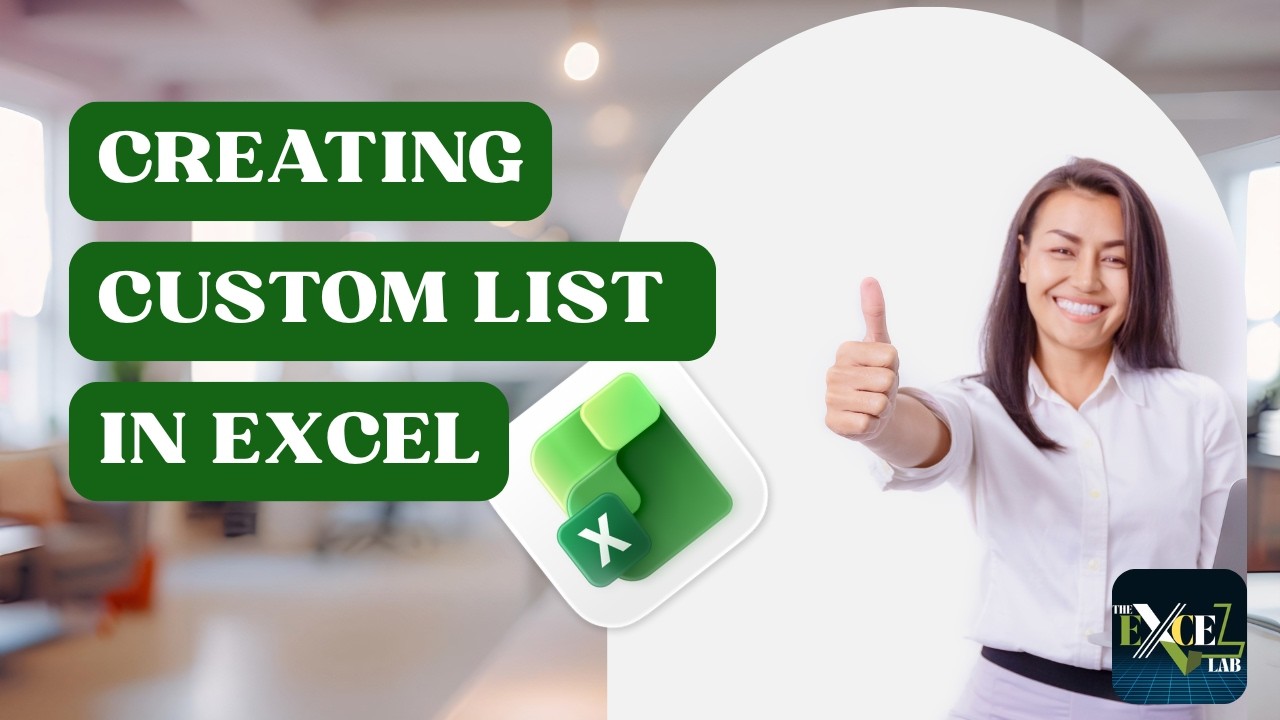 How to Auto Fill ANYTHING in Excel Hidden Custom List Secret