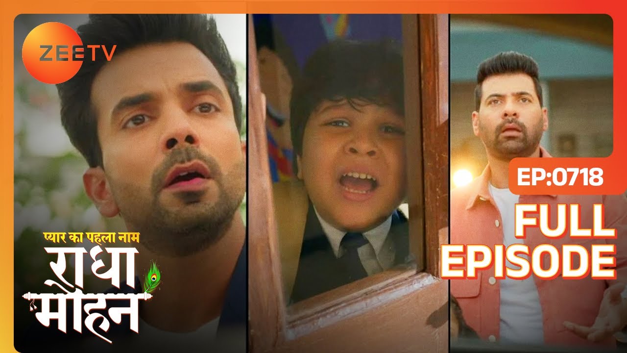 Mohan ने Yug से Manan के लापता होने के बारे में सवाल किया-Pyar Ka Pehla Naam Radha Mohan Full Ep 718
