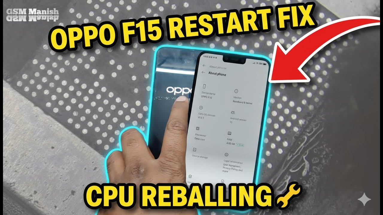 Oppo F15 Restart And Auto Recovery Issue
