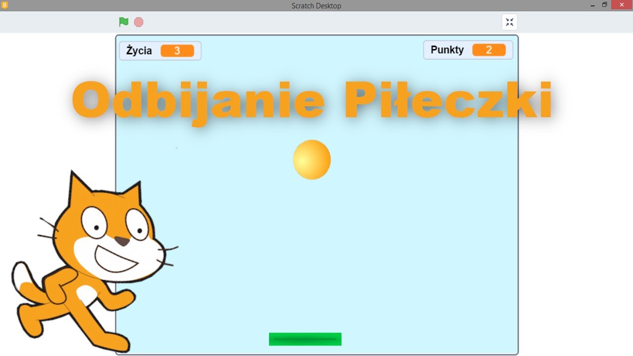 Gra odbijanie piłeczki || Scratch #3