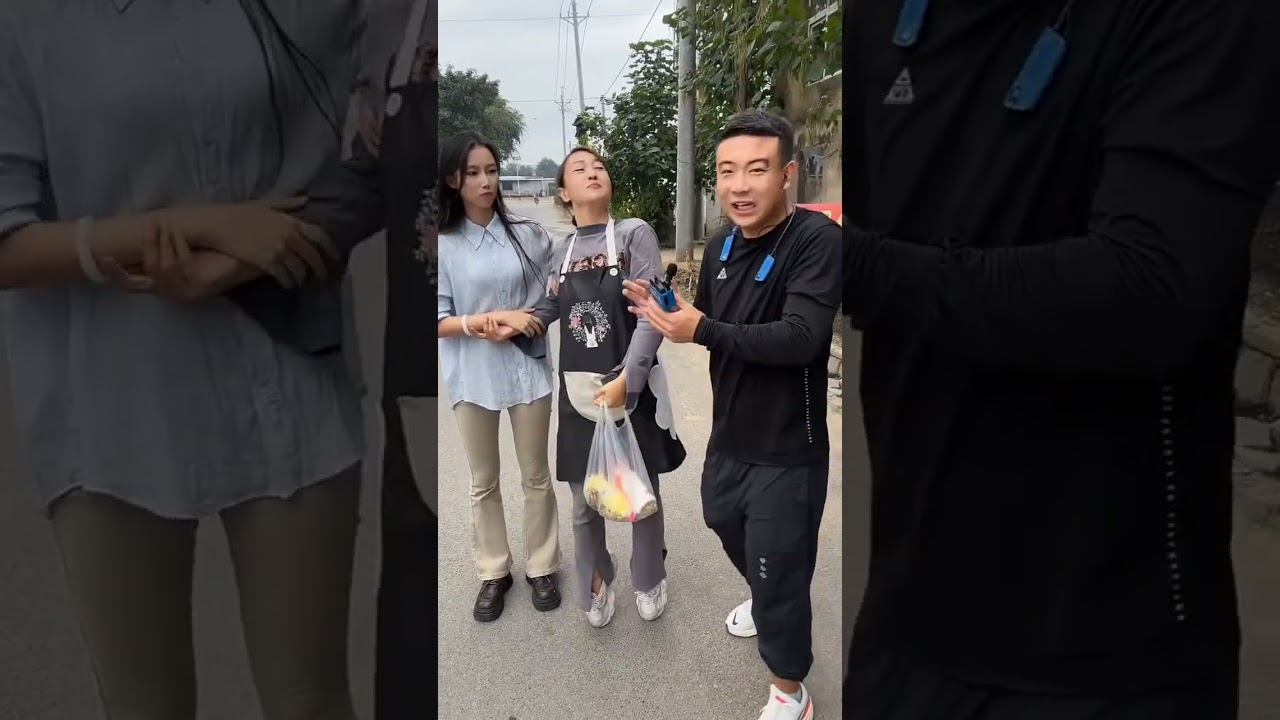 街头搞笑撩妹子