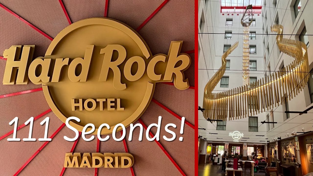 Откройте для себя Hard Rock Hotel Madrid за 111 секунд!