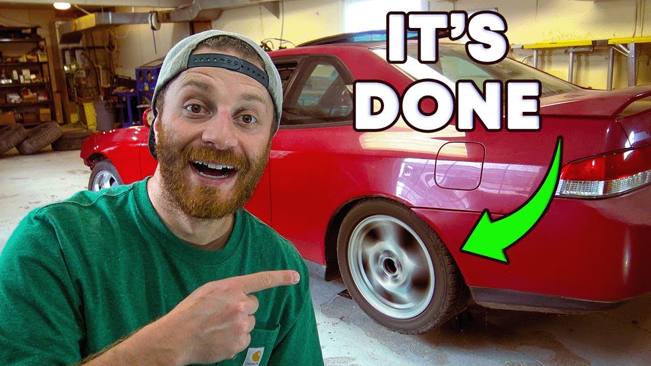 I made a RWD Honda Prelude - Swap is COMPLETE!