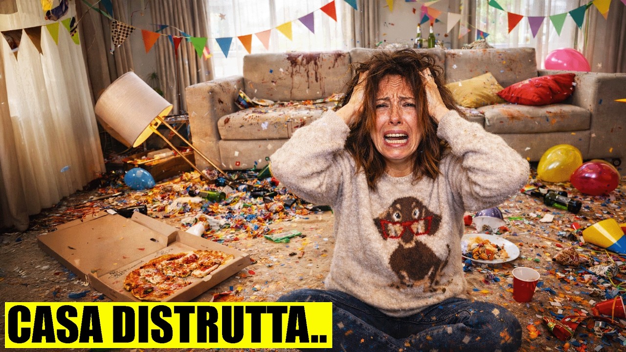 Ho DISTRUTTO CASA e Mamma &egrave; IMPAZZITA..*DJI ROMO P*
