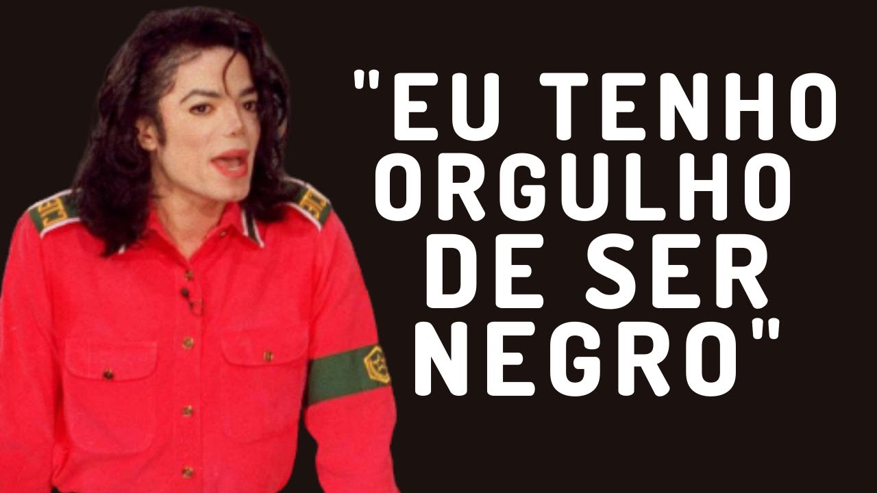 MICHAEL JACKSON EXPLICA SUA MUDAN&Ccedil;A DE COR DA PELE | Grandes Entrevistas