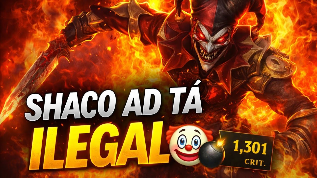 SHACO AD DERRETENDO RANQUEADA 🔥