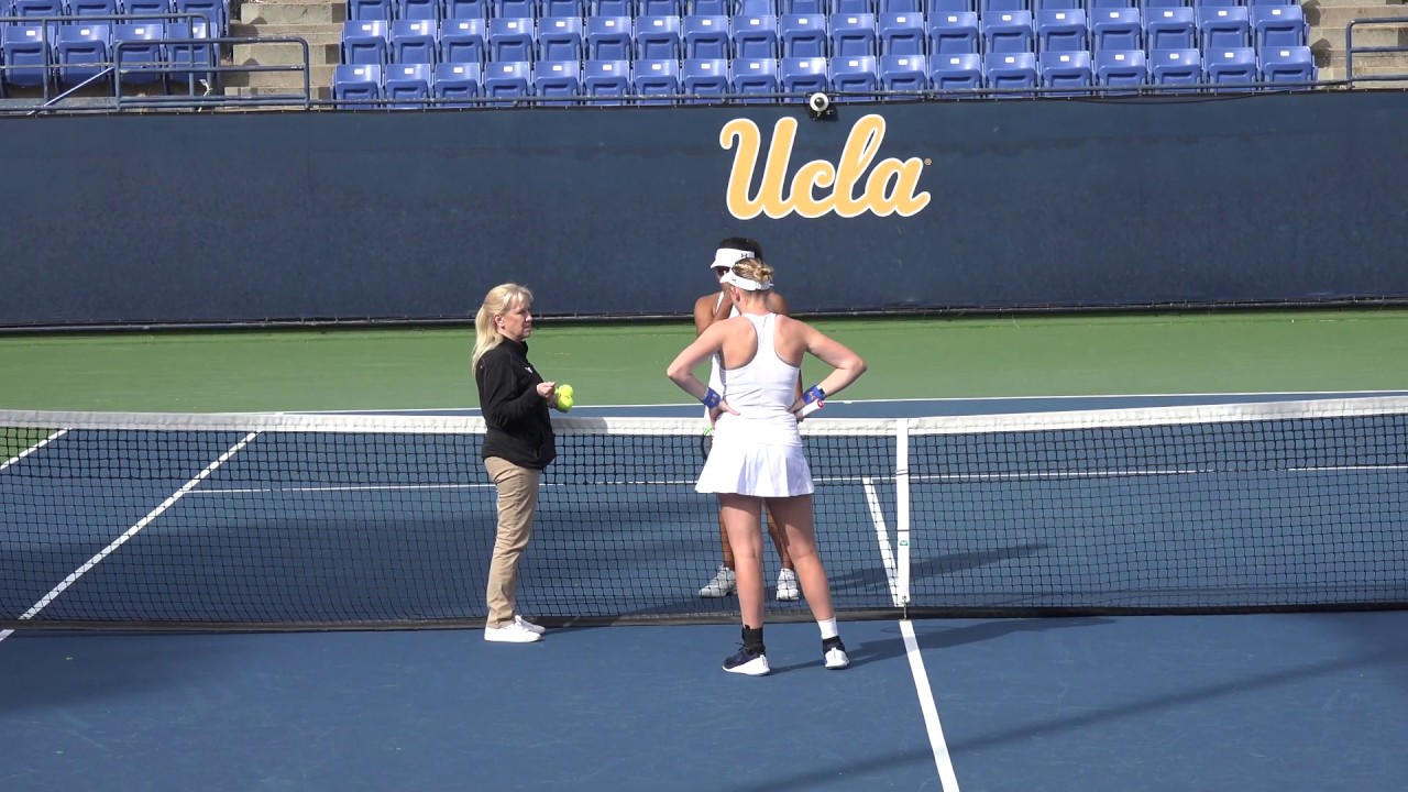 02 21 2020 #12 Bolton (UCLA)Vs #13 Giavara (CAL) Women's tennis Singles #1