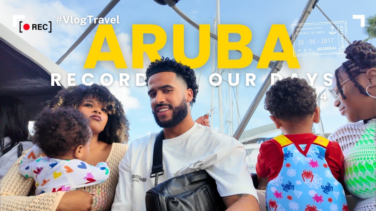 ARUBA 2025 HONEYMOON VLOG W/ 2 KIDS!