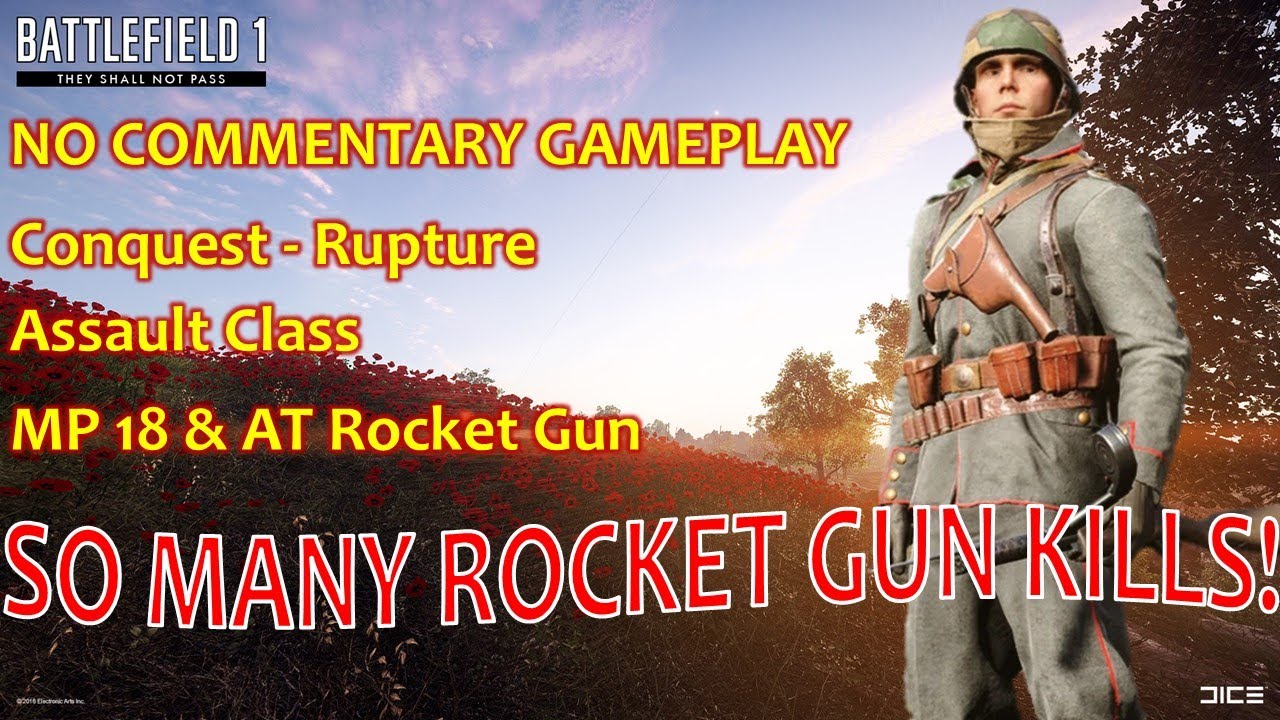 Battlefield 1 - Conquest Gameplay - Rupture - ACE Server (Oceania 🇦🇺🇳🇿)