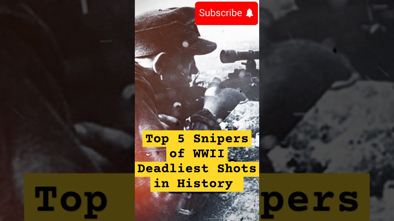 Top 5 Snipers of WWII – Deadliest Shots in History 