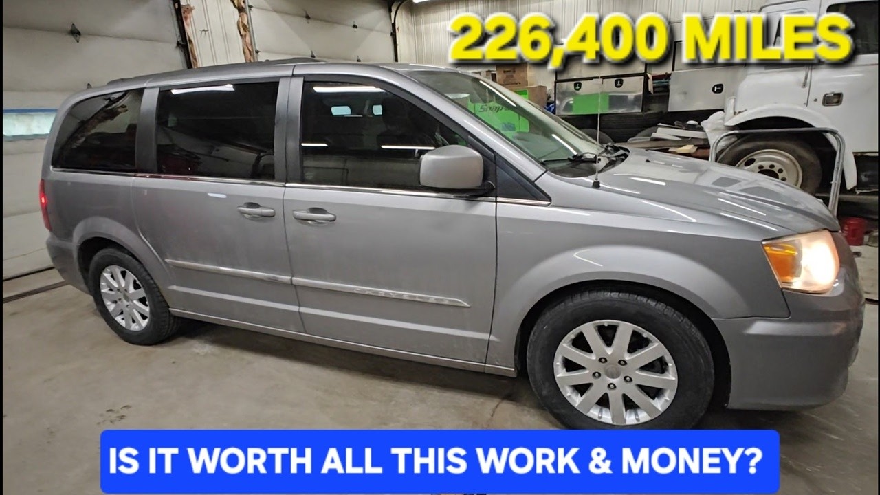 KEEPING HIGH MILE TOWN & COUNTRY CARAVAN RELIABLE! BEST MINI VAN EVER MADE!