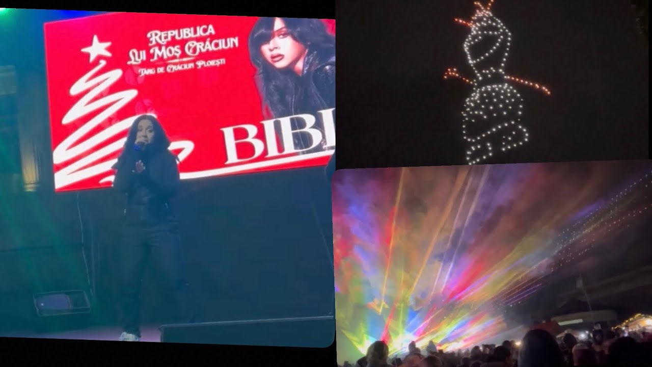 Cel mai tare TÂRG de Crăciun! 🎄✨ Ce surprize am găsit acolo/ concert Bibi 