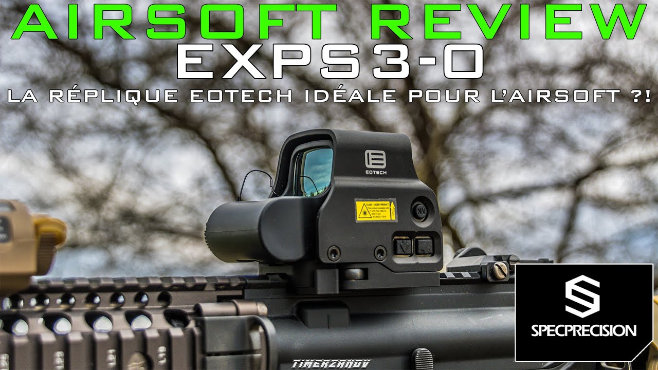 Airsoft Review #388 SPECPRECISION EXPS3-0 - La réplique EOTECH idéale pour l'airsoft ?! 🤔[FR]