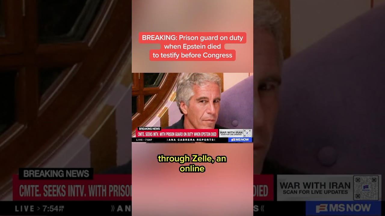 Prison guard on duty when Epstein died to testify before Congress