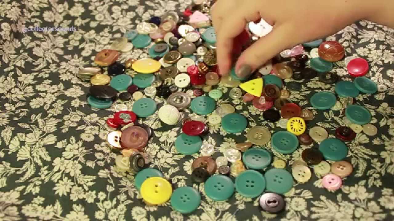 ASMR / NO TALKING Buttons - Rummage and Sort