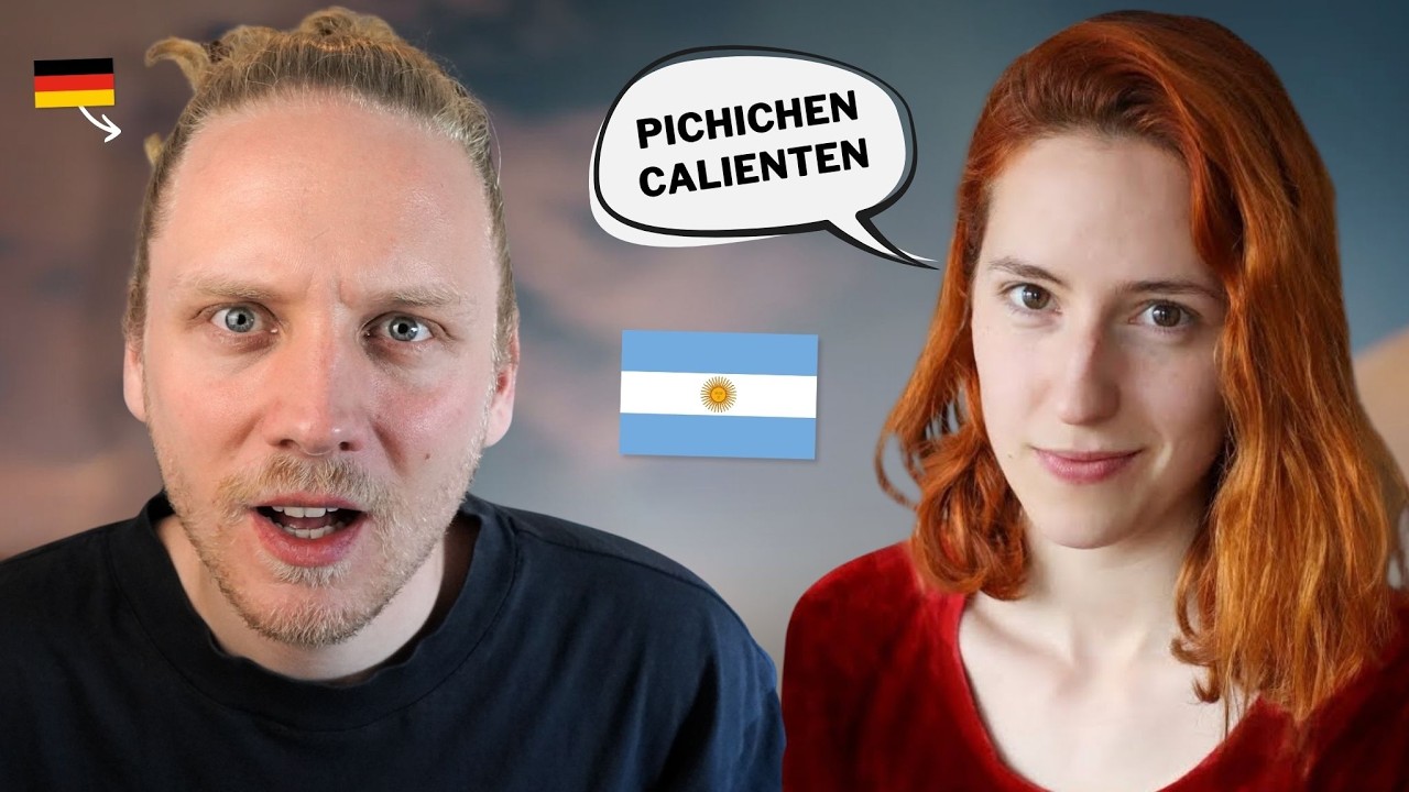 Alemán reacciona al LUNFARDO ARGENTINO