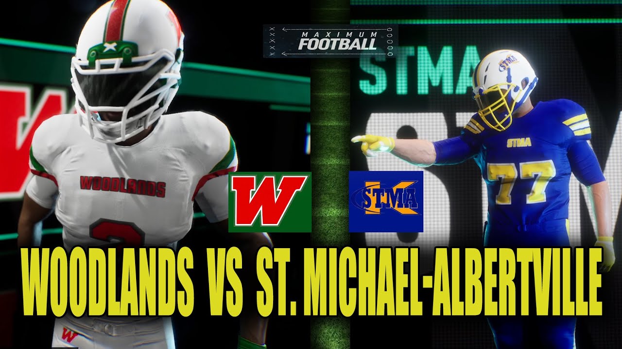 SGNHUB HS League Preview SIM: St. Michael-Albertville Knights (MN) vs Woodlands Highlanders (TX)