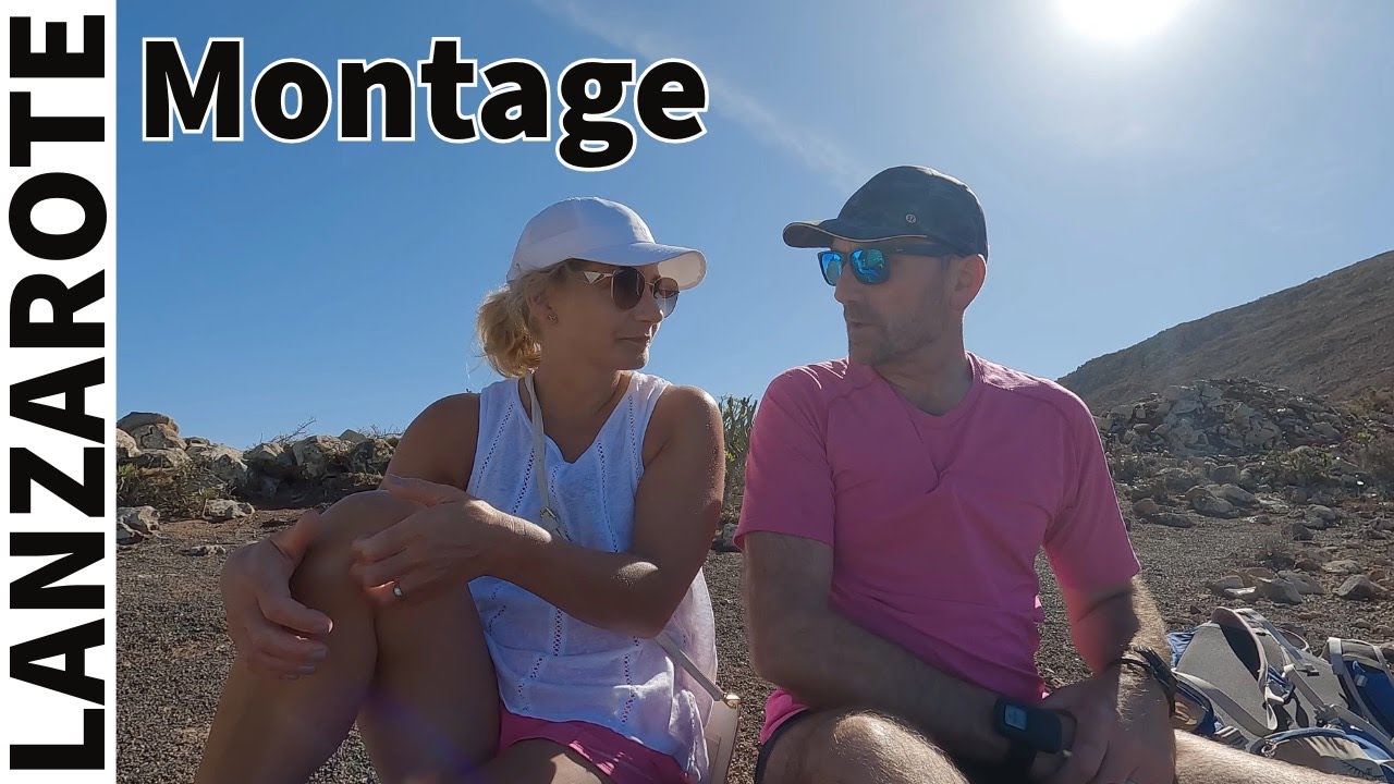 Walking in Lanzarote | La Asomada | Femés | Harîa | cliff top walks | Montage of 23/24 in Lanzarote