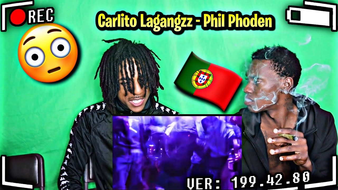 HE DISSING IN ENGLISH😭🔥!!! AMERICANS REACT TO: Carlito Lagangzz - Phil Phoden | Portugal Drill🇵🇹