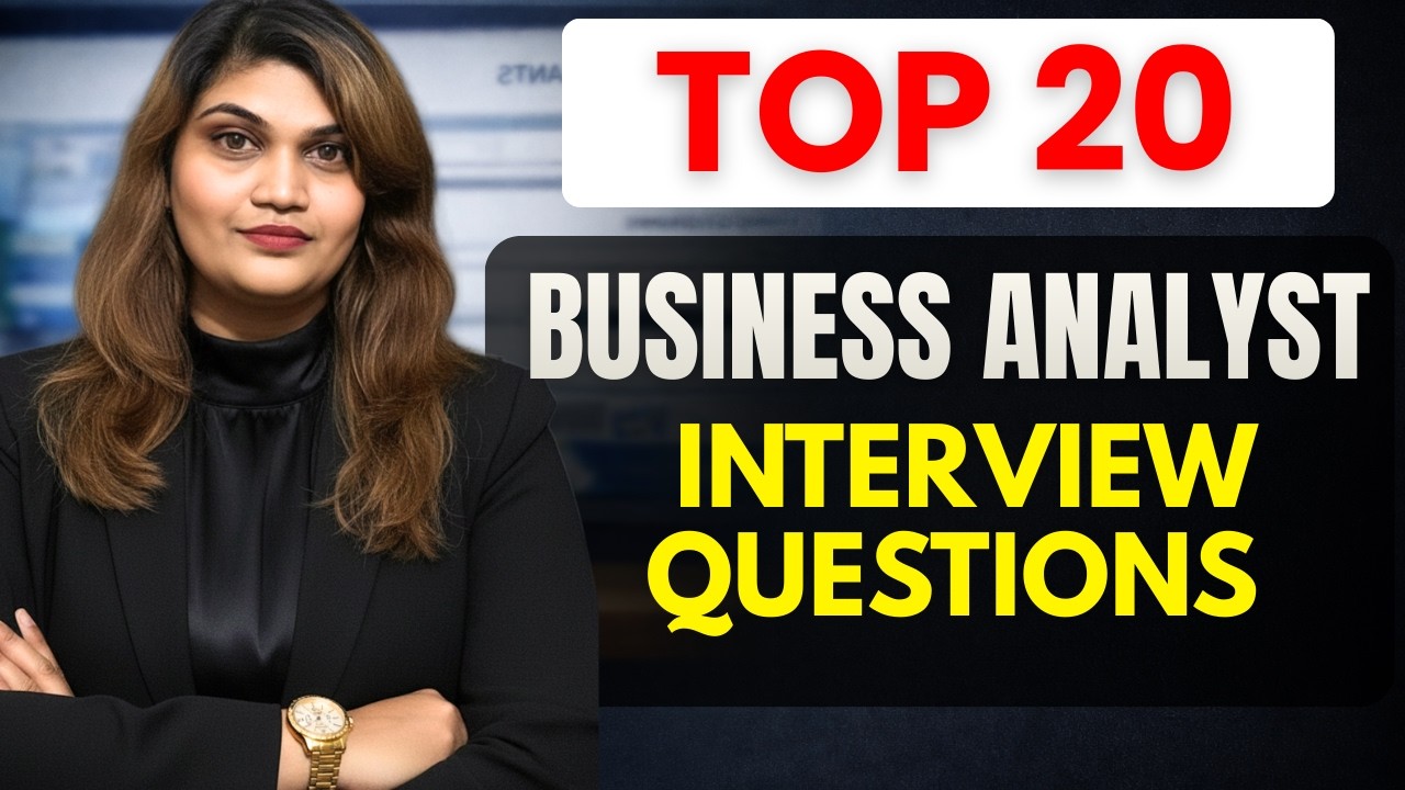Before Your First Business Analyst Interview — WATCH THIS!