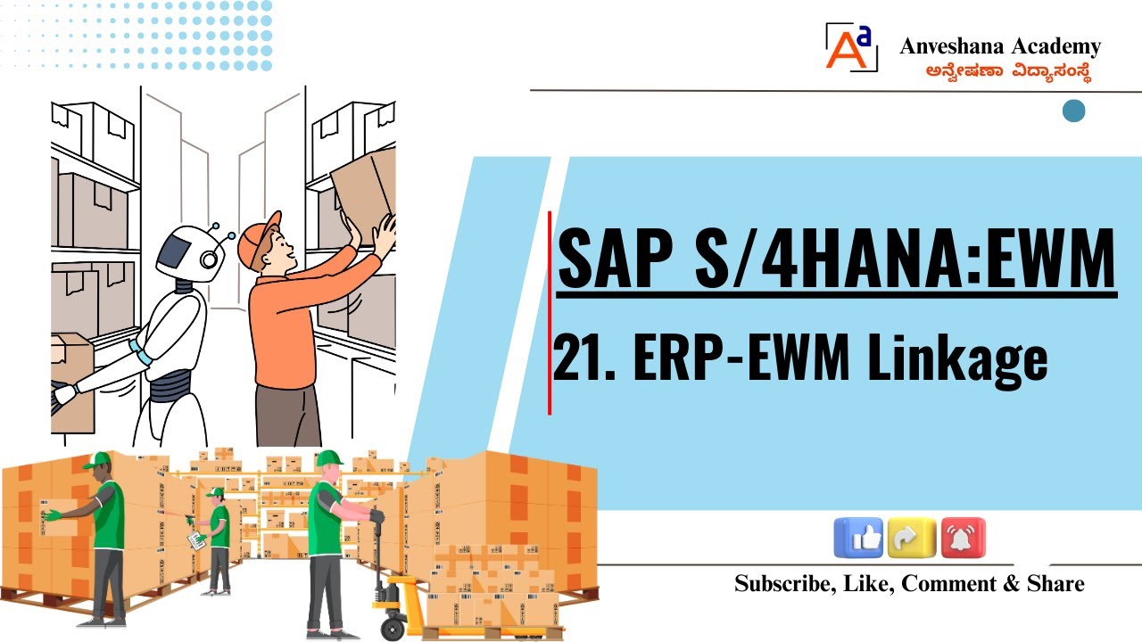 21. SAP S/4HANA:EWM-ERP-EWM Linkage