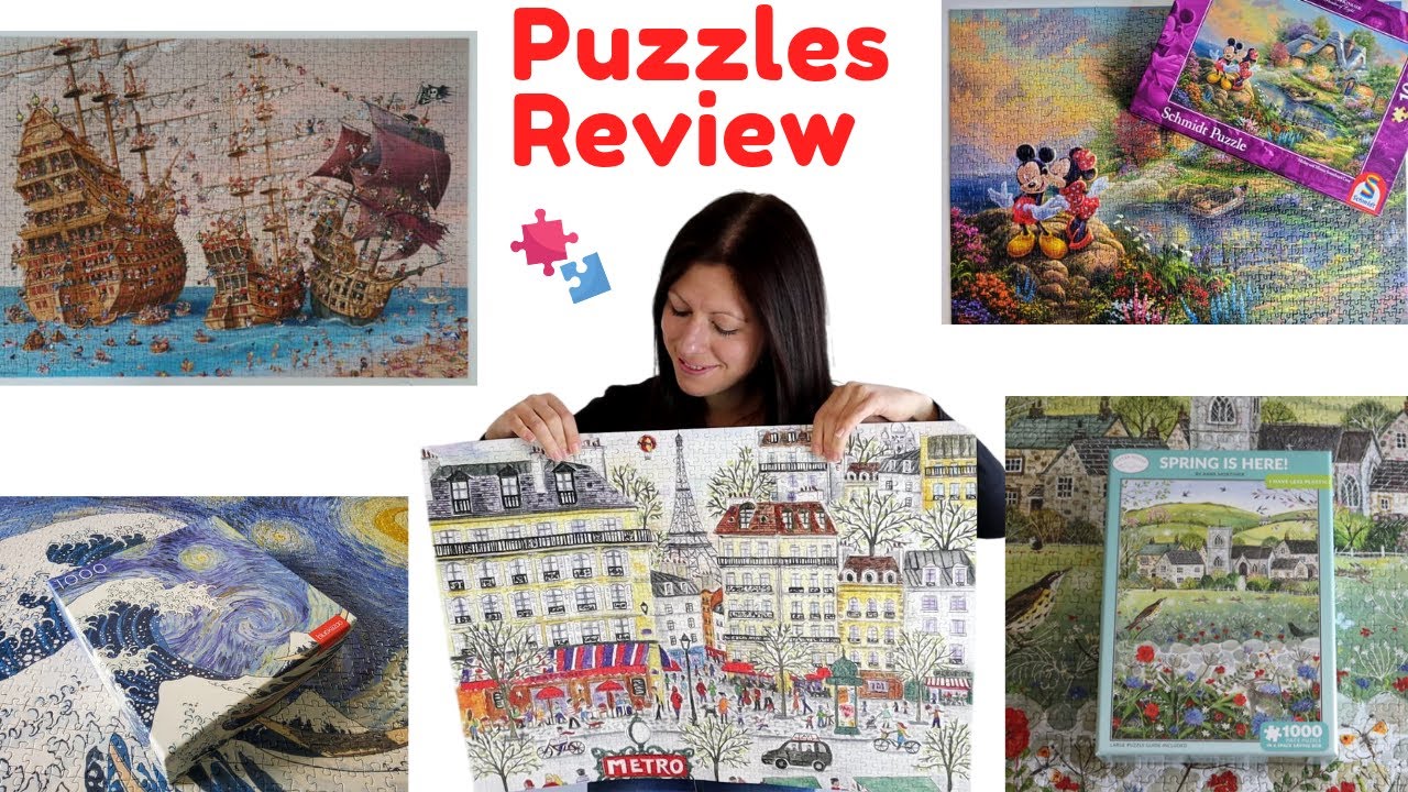 2021 Jigsaw Puzzle Review - Ravensburger, Heye, Schmidt, Educa, Eurographics, Galison +  Part 1