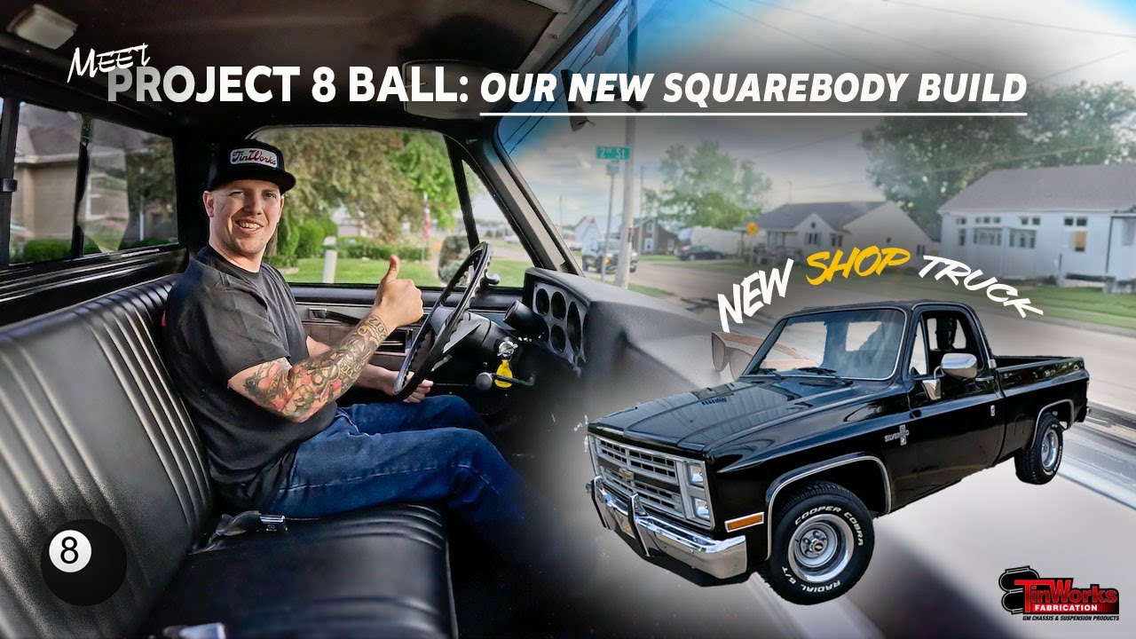 We bought a Squarebody to build | Meet Eight Ball, our '86 shop truck