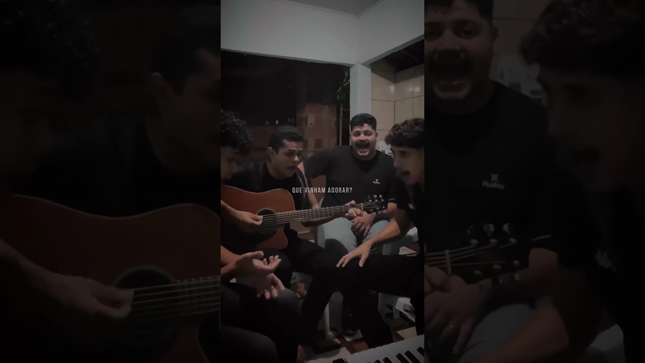 E enquanto a igreja canta santo ❤️&zwj;🔥 Santifica&ccedil;&atilde;o