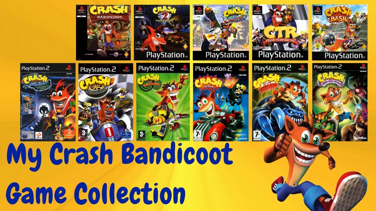 My Crash Bandicoot Game Collection - 2017