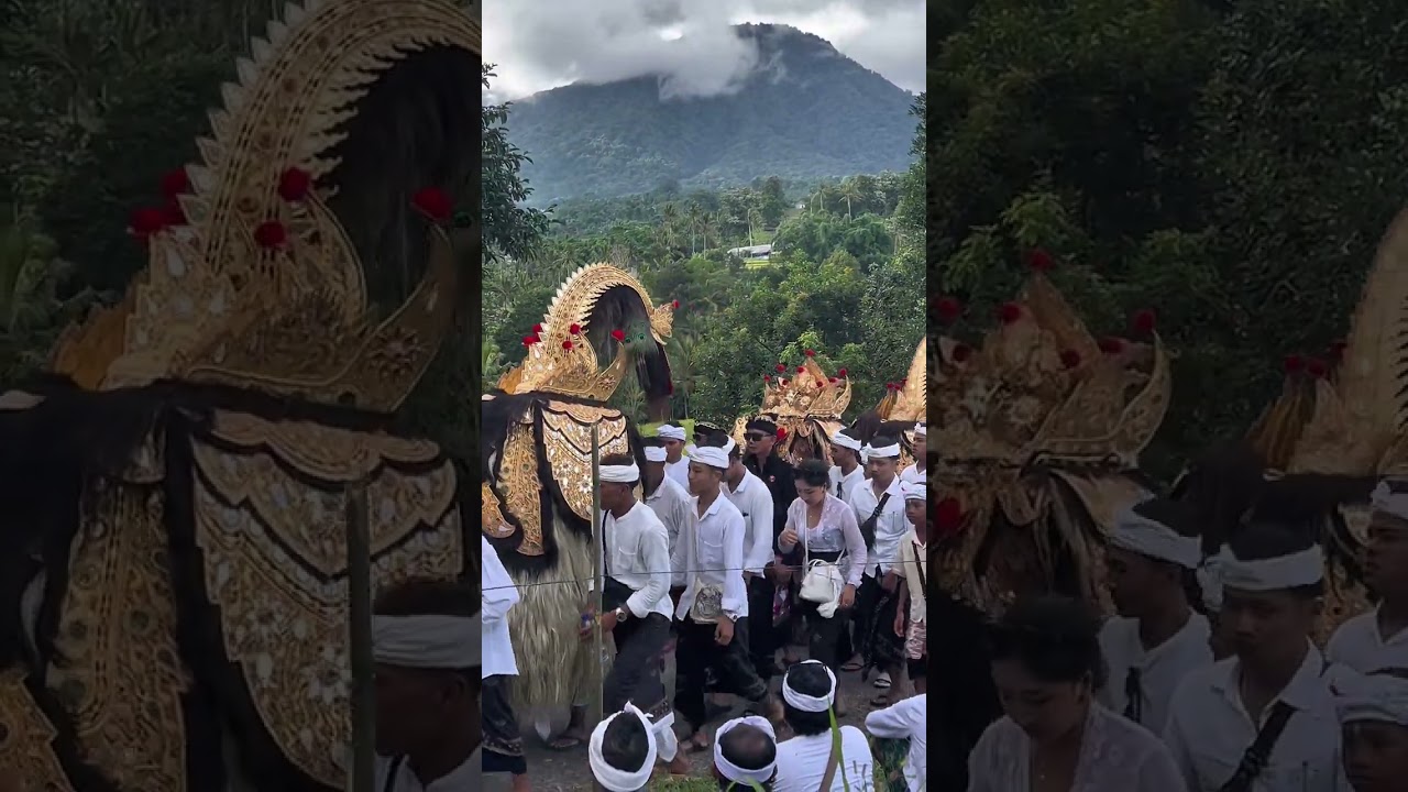 Sesuwunan Sami mesucian ring beji pura luhur pucak Padang dawa Rabu 24 December 2025