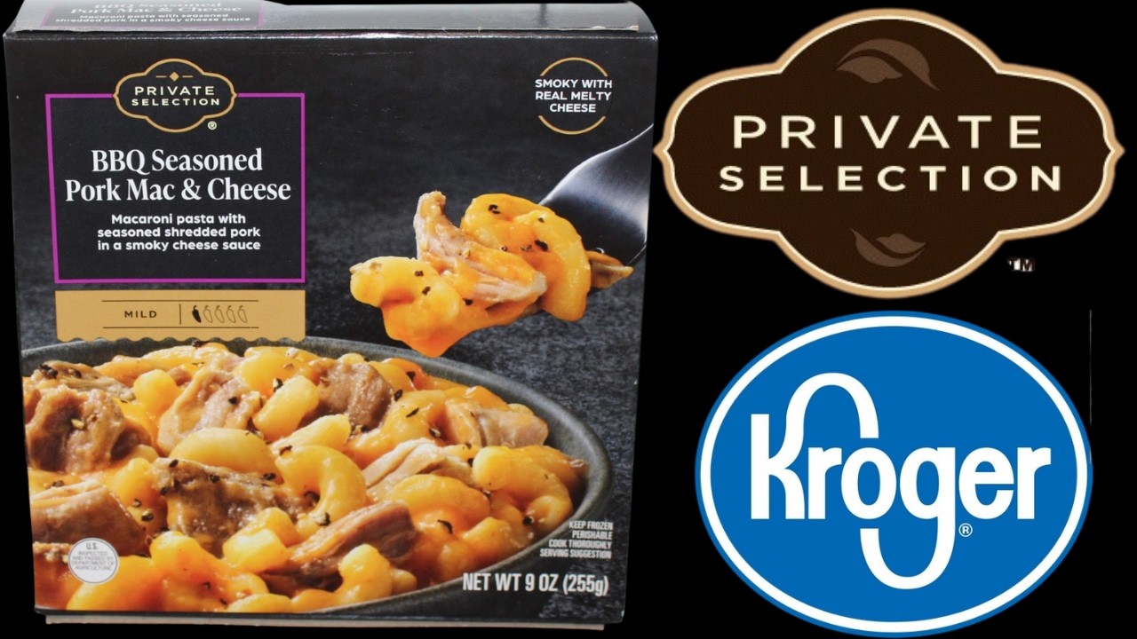 Обзор макарон с сыром и приправой для барбекю Private Selection (Kroger)