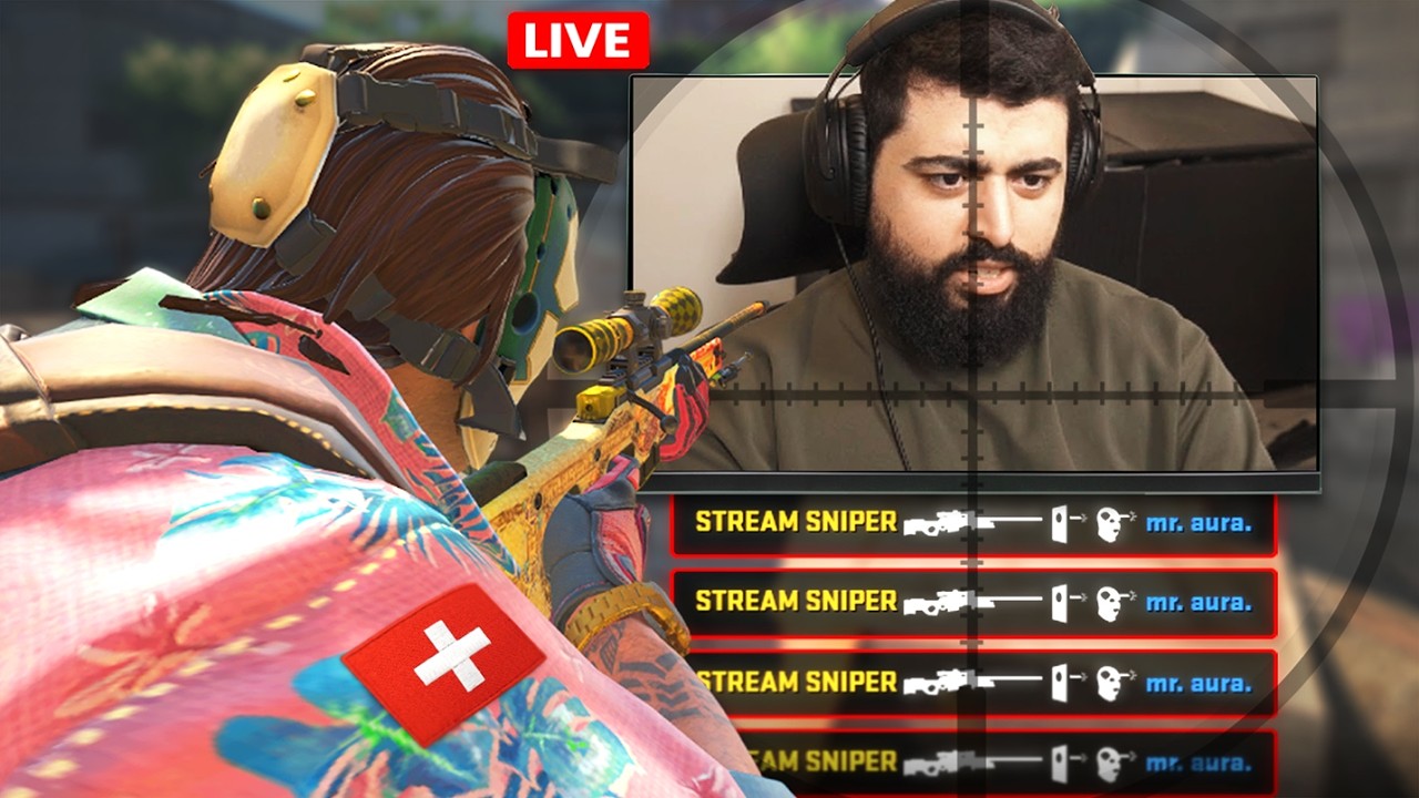 I got STREAMSNIPED by a SWISS CULT