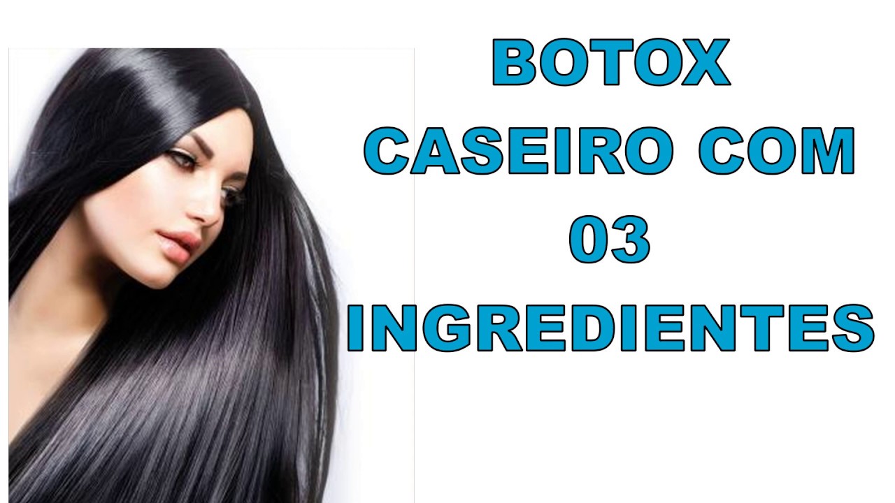 BOTOX CASEIRO CABELO LISO ESCORRIDO SEM QU&Iacute;MICA!