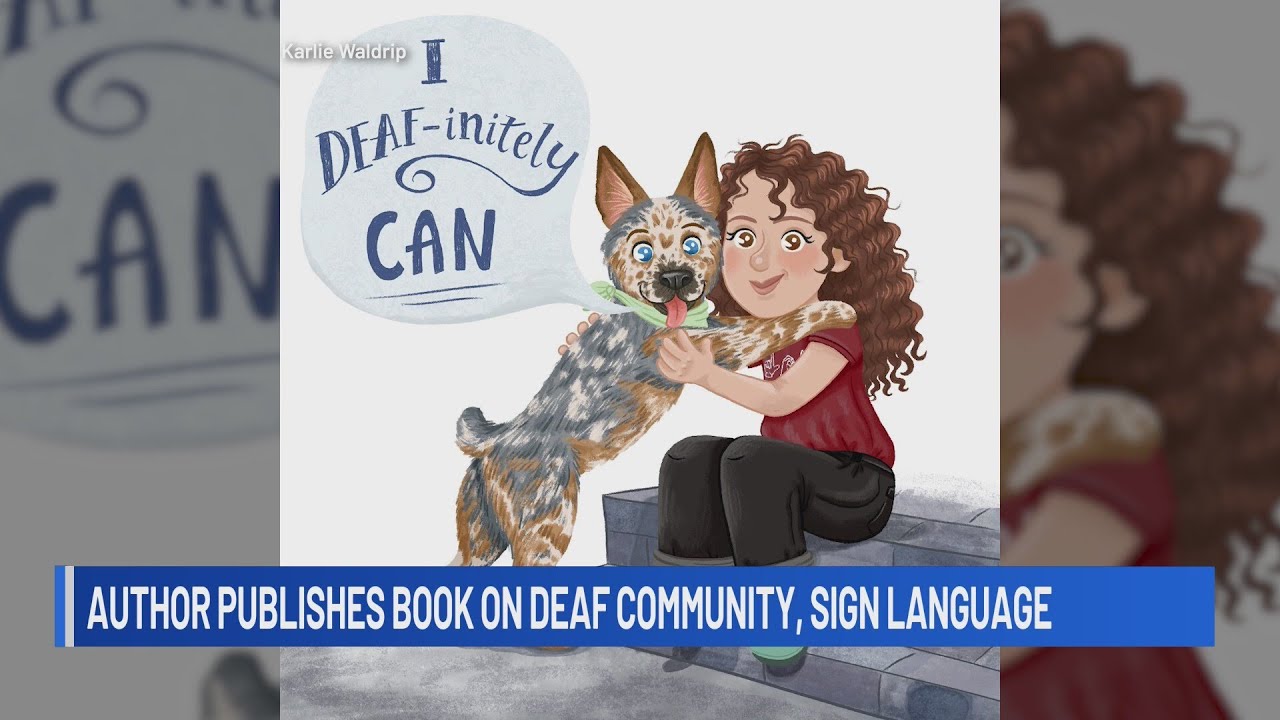 Texas author publishes children’s book on deaf community, sign language