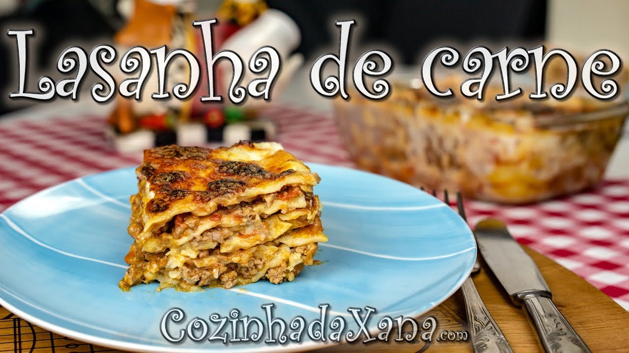 Lasanha de carne