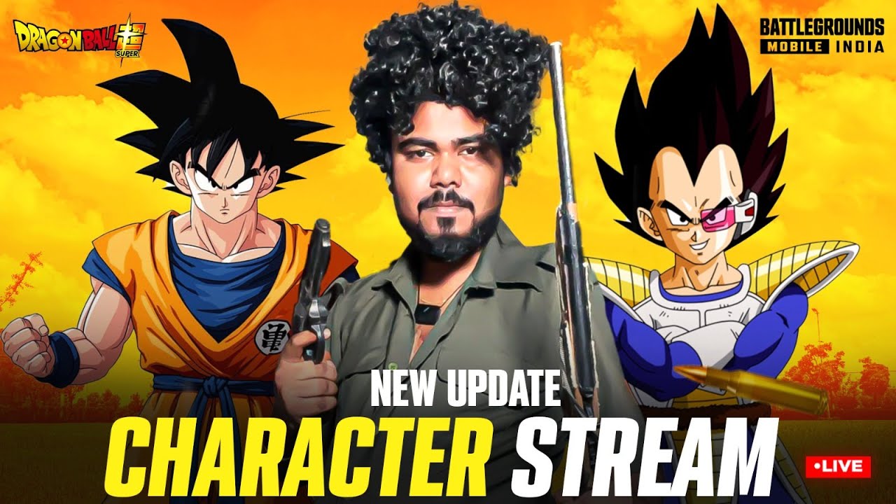 Sholey KA Gabbar Singh is playing BGMI new update Dragon ball Super