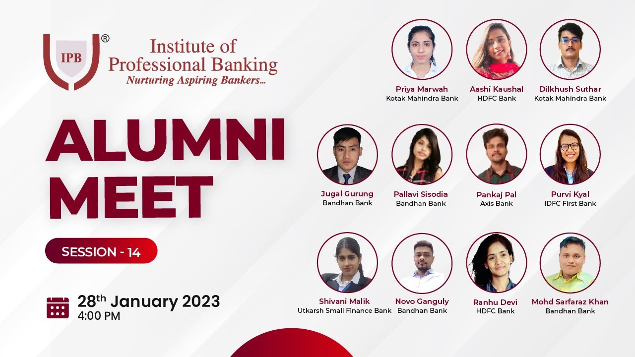 Session - 14 | IPB Alumni Speak | Professional Banking Training | IPB India
