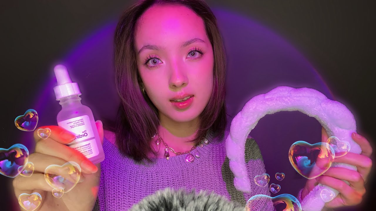 WLW ASMR | The Popular Girl Invites You to a Sleepover 🎀 (layered sounds, roleplay She Wants You)