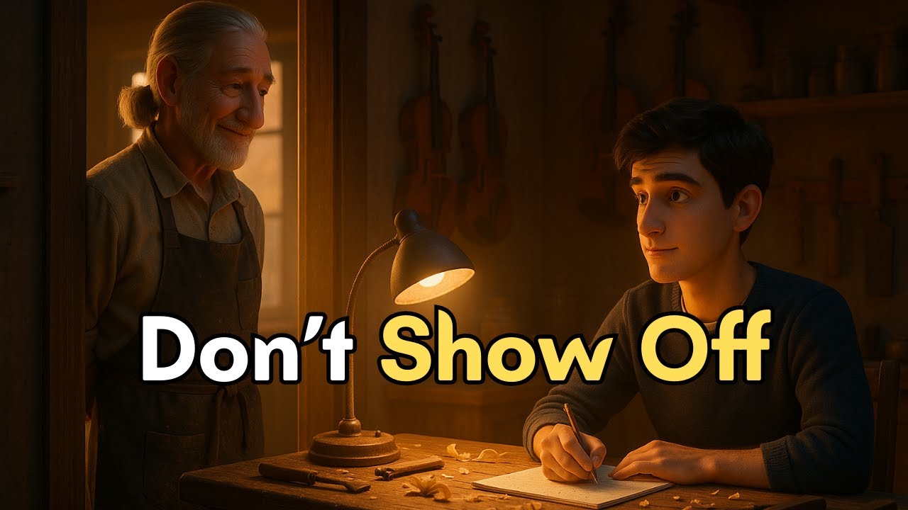 Don&rsquo;t Show Off | The Power of Quiet Success | Motivational Story