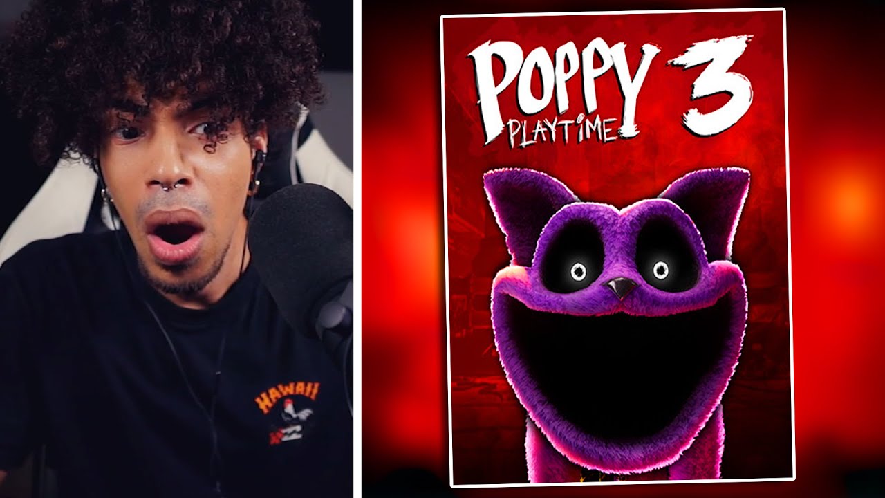 FNAF Fan Finally PLAYS Poppy Playtime Chapter 3 For The First Time! (Full Chapter Gameplay)