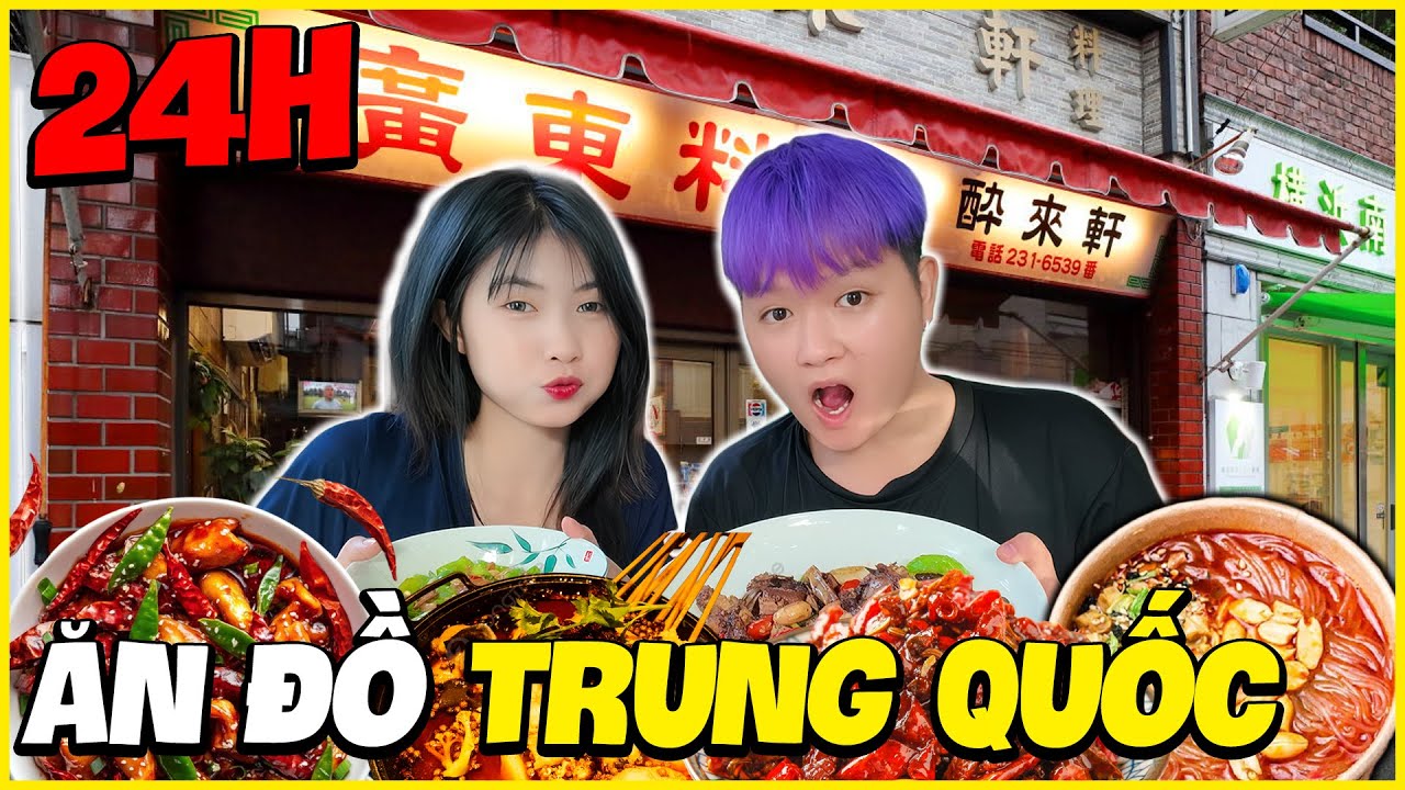 Văn Huỳnh | Thử Thách 24H Cùng Crush Đi Ăn Đồ Trung Quốc | Siêu Đặc Biệt ???
