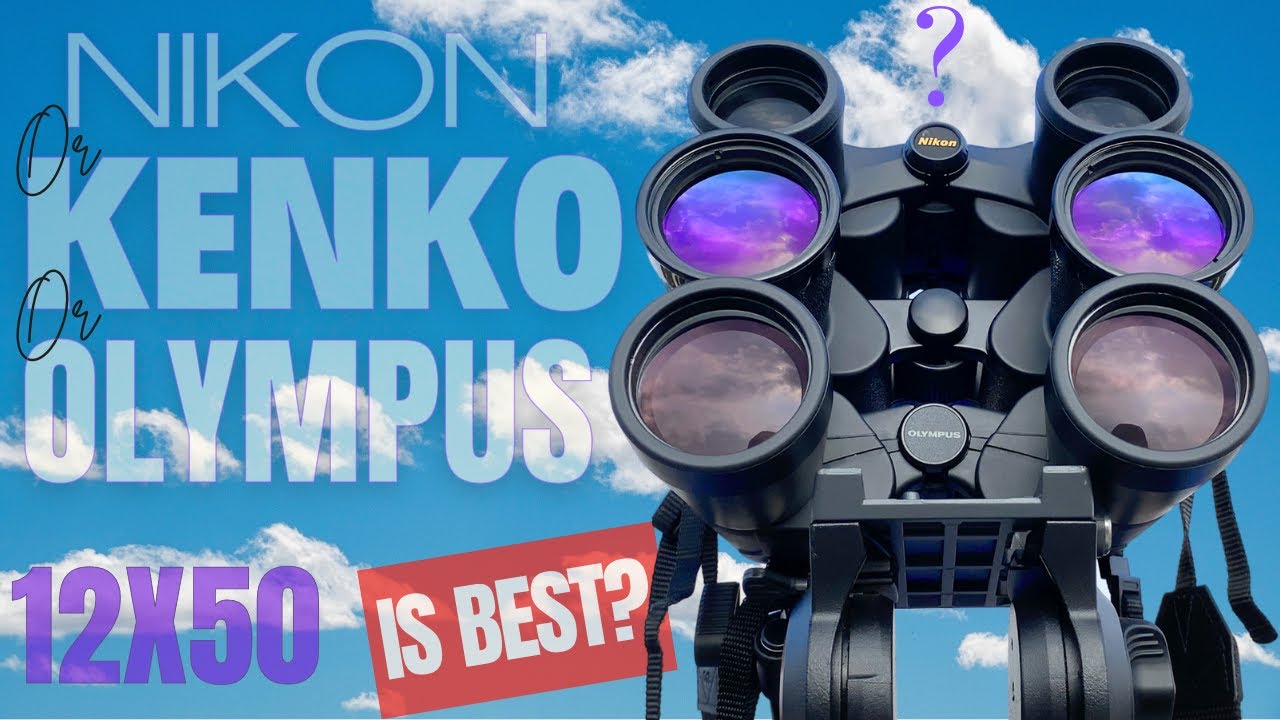 Nikon Aculon A211 10X42 Vs. Olympus 10X50 S Vs. Kenko Mirage 12X50 Binoculars - Which to BUY?