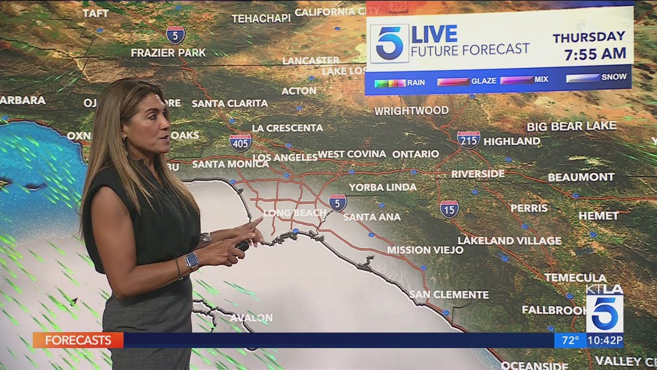 SoCal sunny and mild before warmer, more humid weather brings weekend shower chances