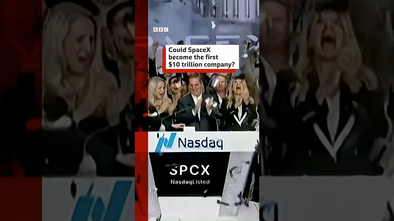 SpaceX shares started trading at $150 (&pound;112) shortly before noon on Friday. #BBCNews